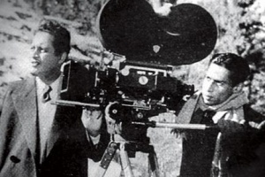 Cinematographer V.K. Murthy with Guru Dutt